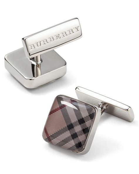 cufflink set burberry|Burberry cufflinks for sale.